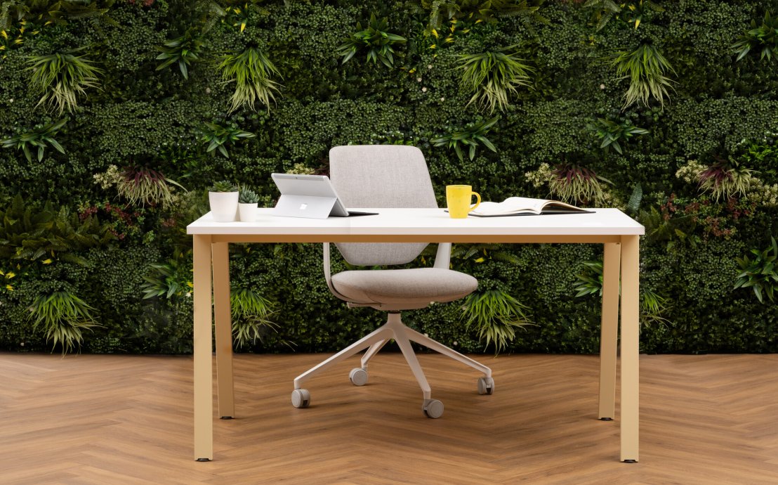 Galds Opit-Lite II A 120-160/70/74 cm Amerikāņu ozols STD14/ Netīri rozā M09 - N1 Home