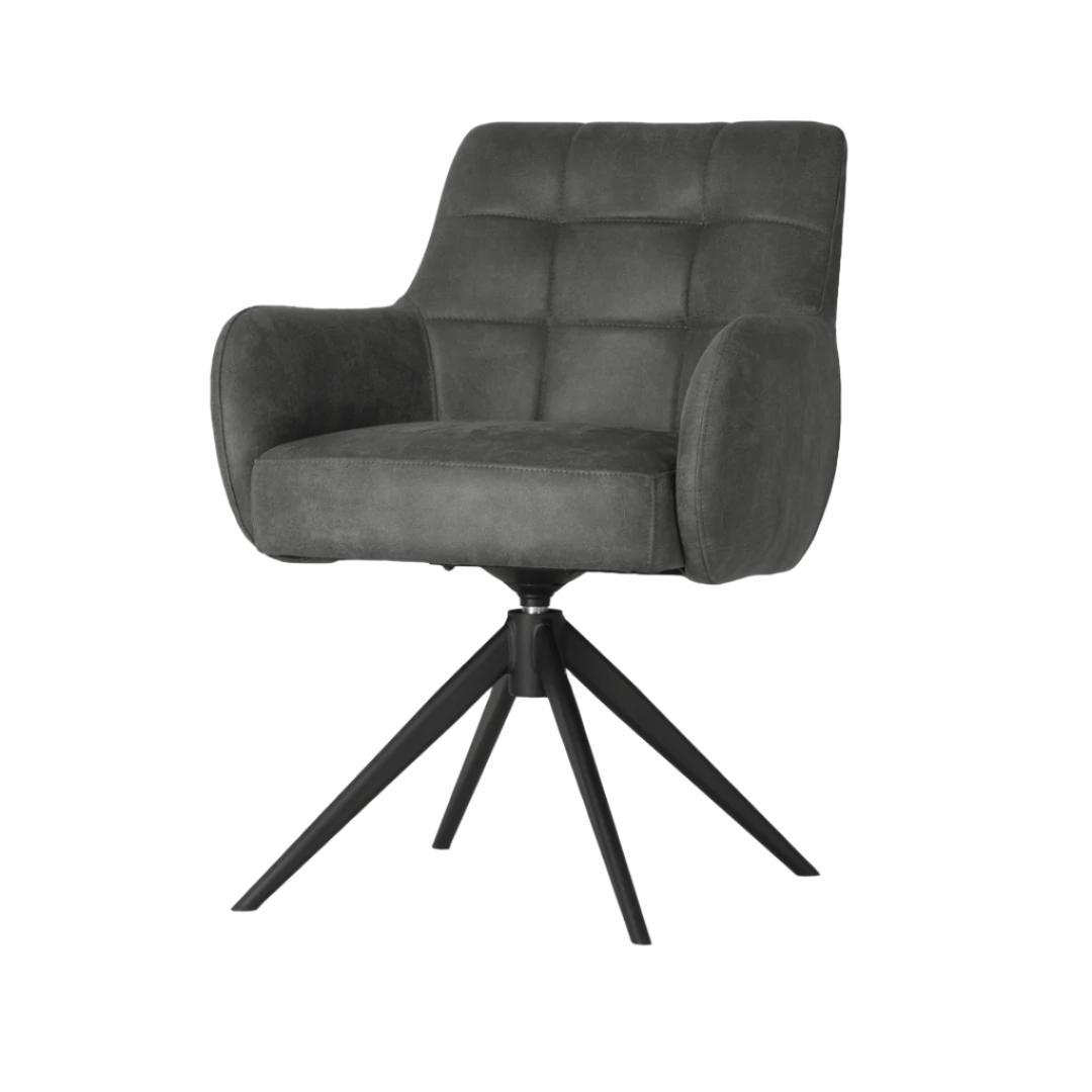 Krēsls Mate 62/58/83 cm antracīts - N1 Home