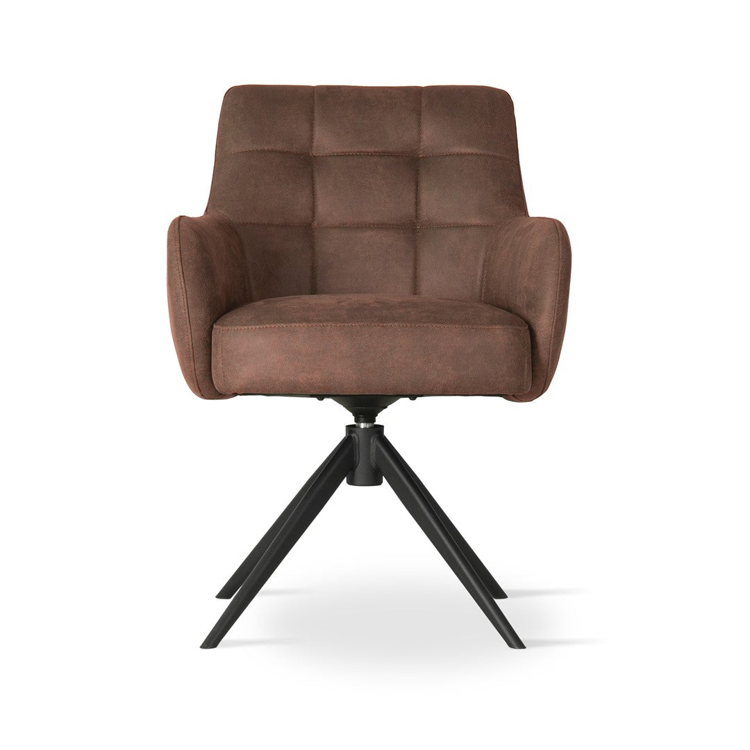 Krēsls Mate 62/58/83 cm brūns - N1 Home