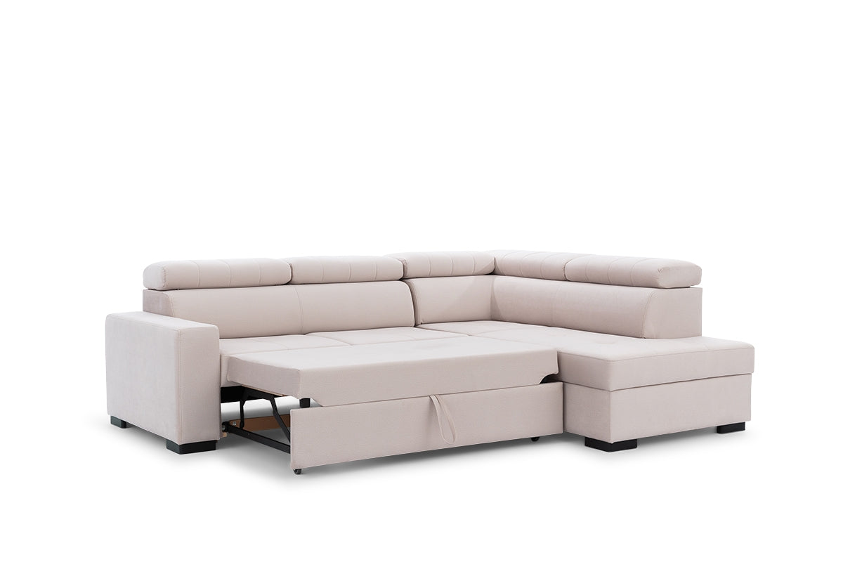 Dīvāns KORA 261/104-85/202 krēms - N1 Home