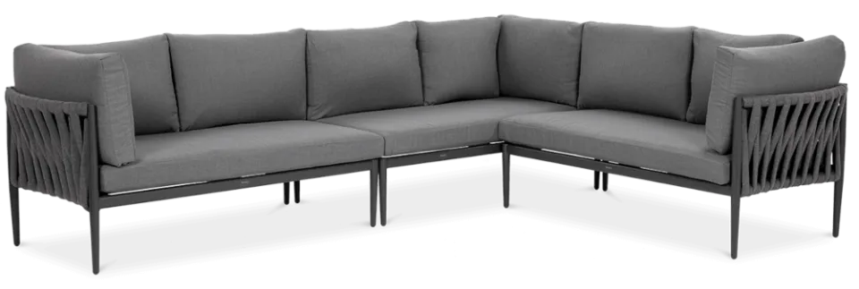 Dārza komplekts Mona tumši pelēks - N1 Home