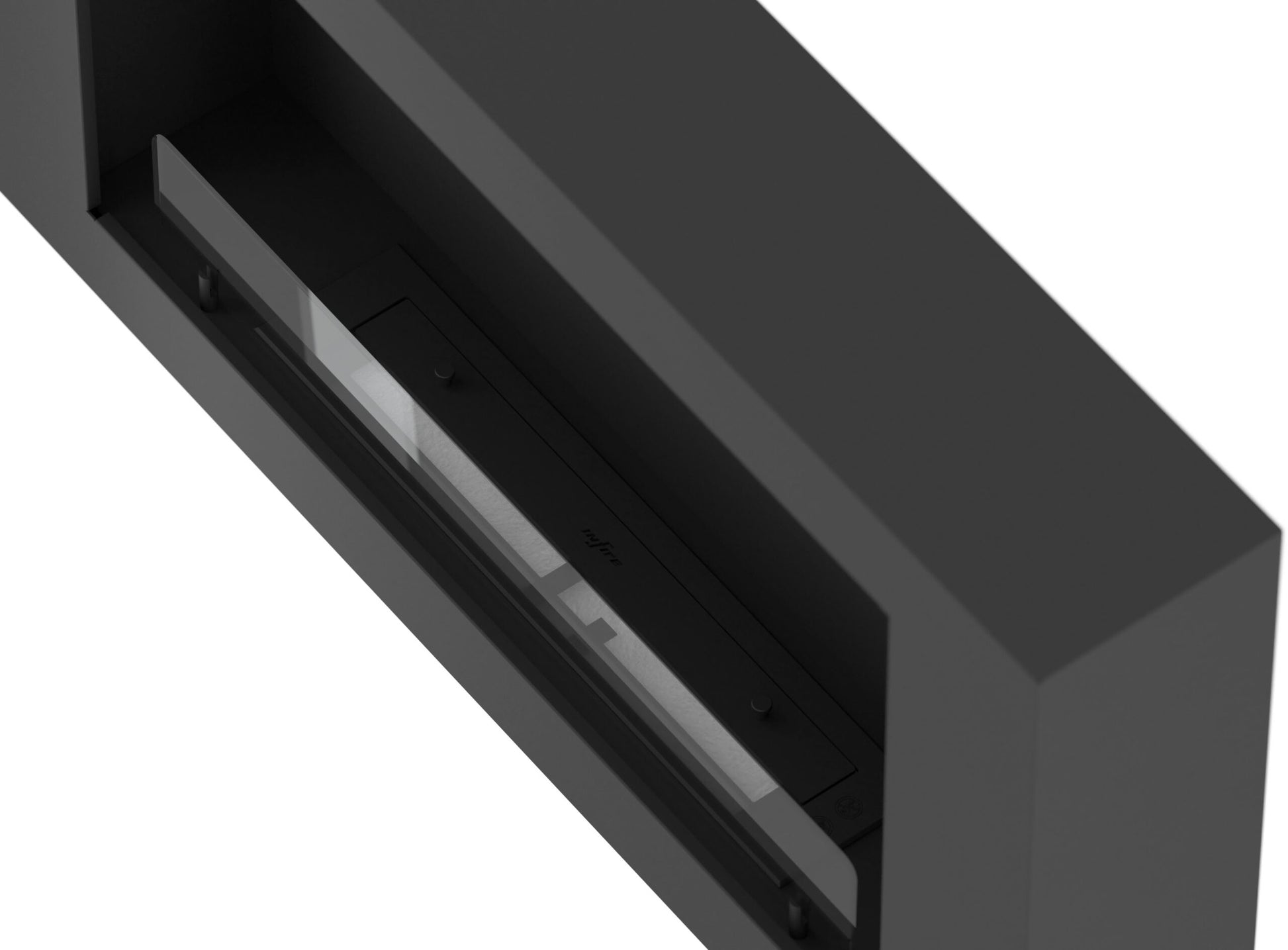 Biokamīns Mura 80/56/16;100/56/16/120/56/16 cm melns - N1 Home