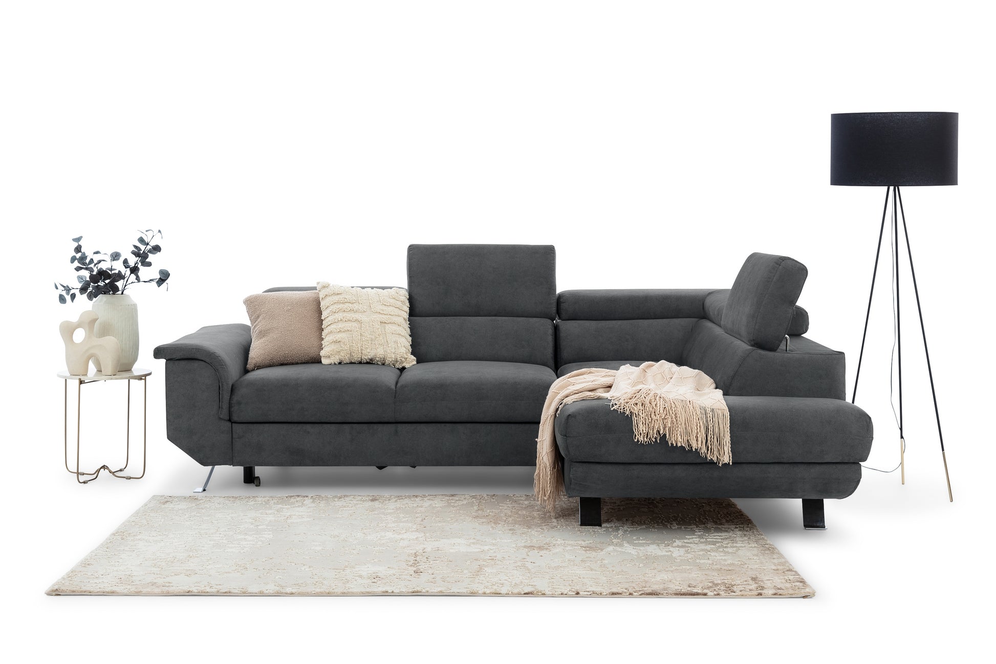 Dīvāns Zali 280/110/205 cm Castel 93 - N1 Home