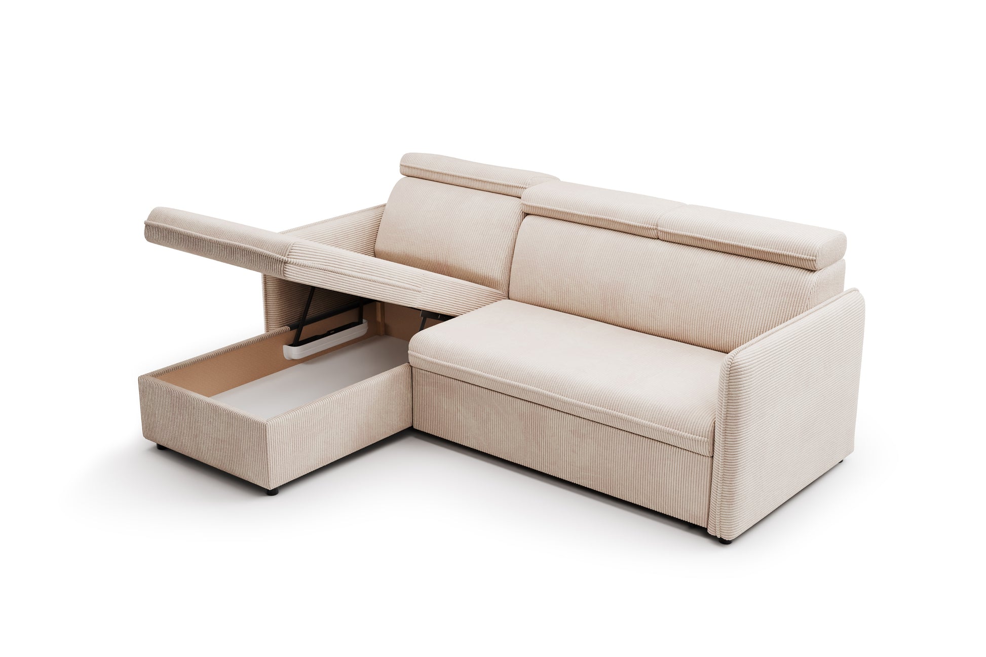 Dīvāns Barce 220/84/165 cm krēms - N1 Home