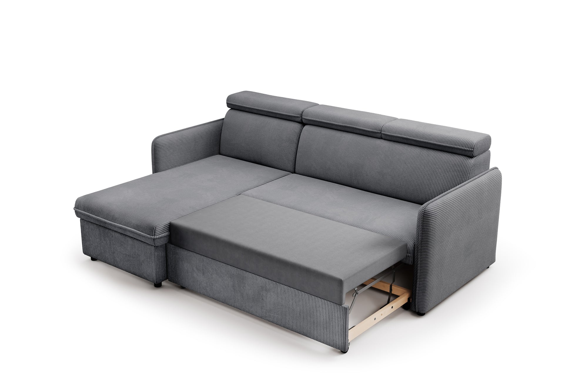 Dīvāns Barce 220/84/165 cm tumši pelēks - N1 Home