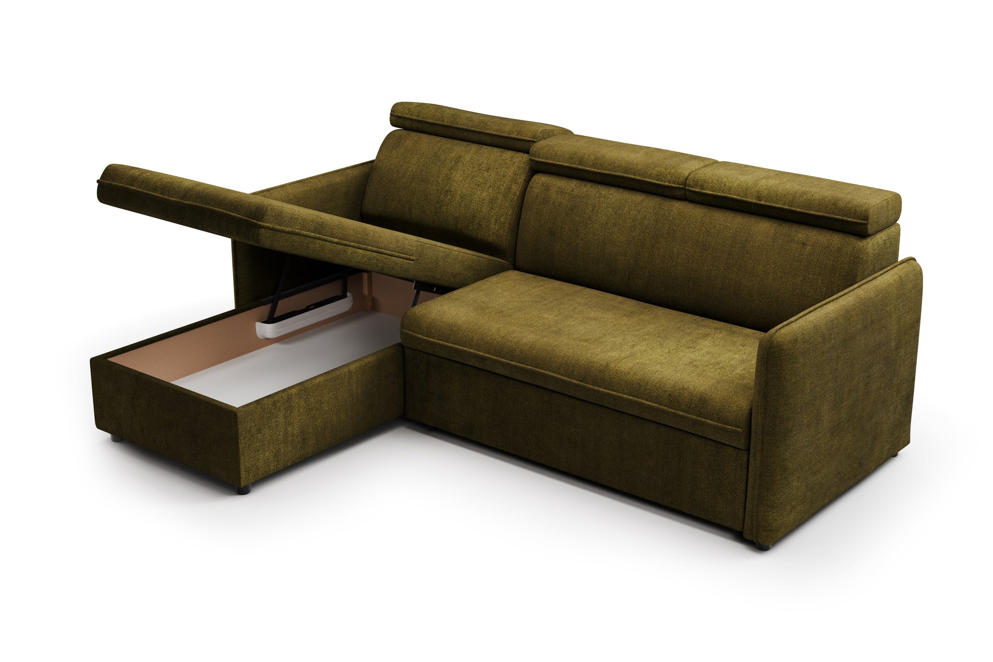 Dīvāns Barce 220/84/165 cm zaļš - N1 Home