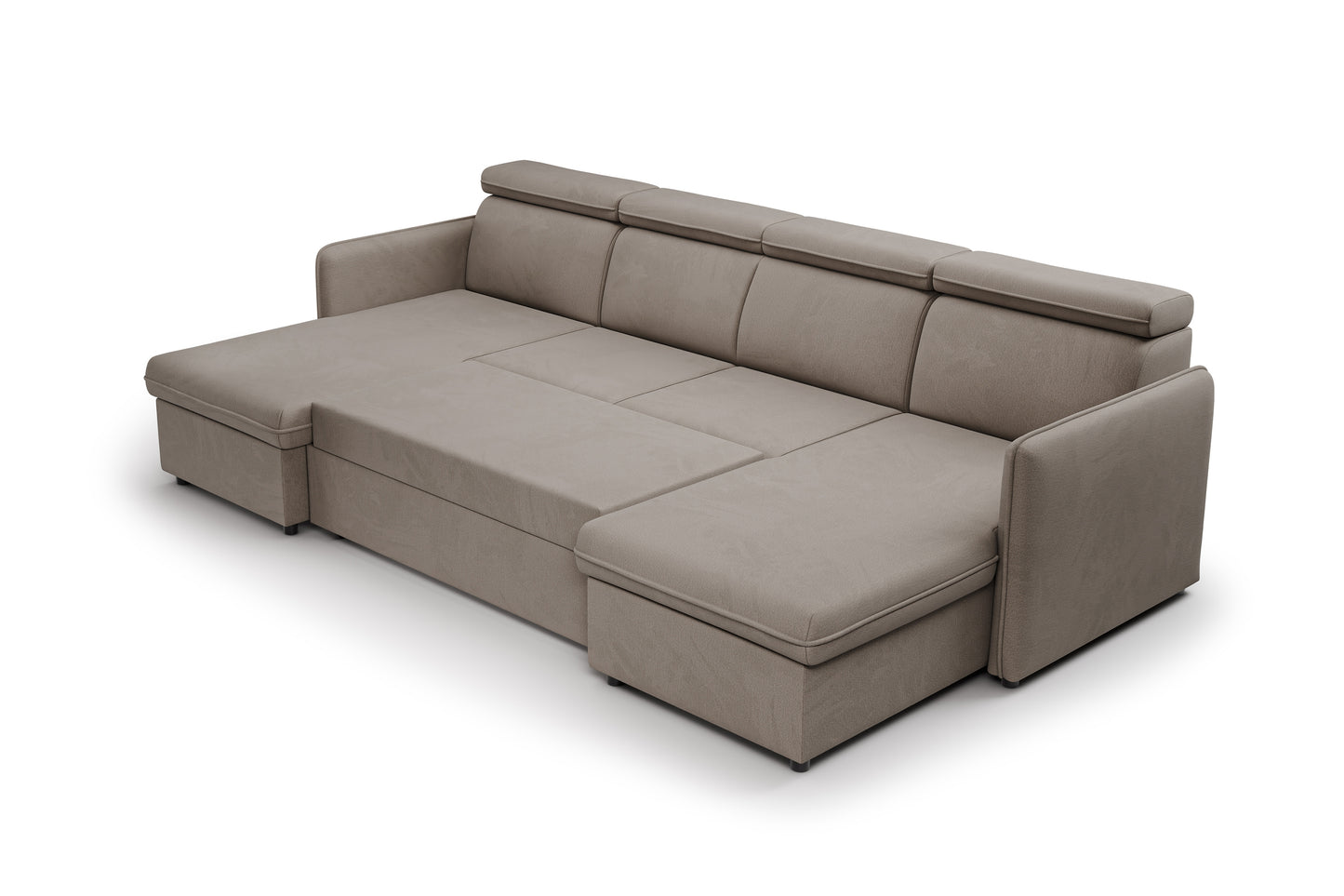 Dīvāns Barce 280/94/165 cm bēšs - N1 Home