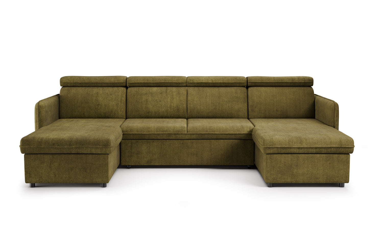 Dīvāns Barce 280/94/165 cm tumši zaļš - N1 Home