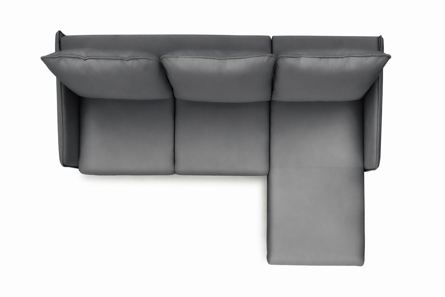 Dīvāns Tai 222/95/161 cm Velluto 18/melnas kājas - N1 Home