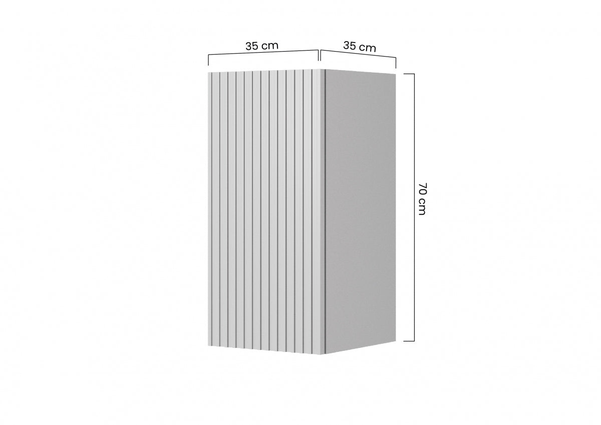 Izglītnes skapis AUSTIN 35/70/35 kašmirs - N1 Home