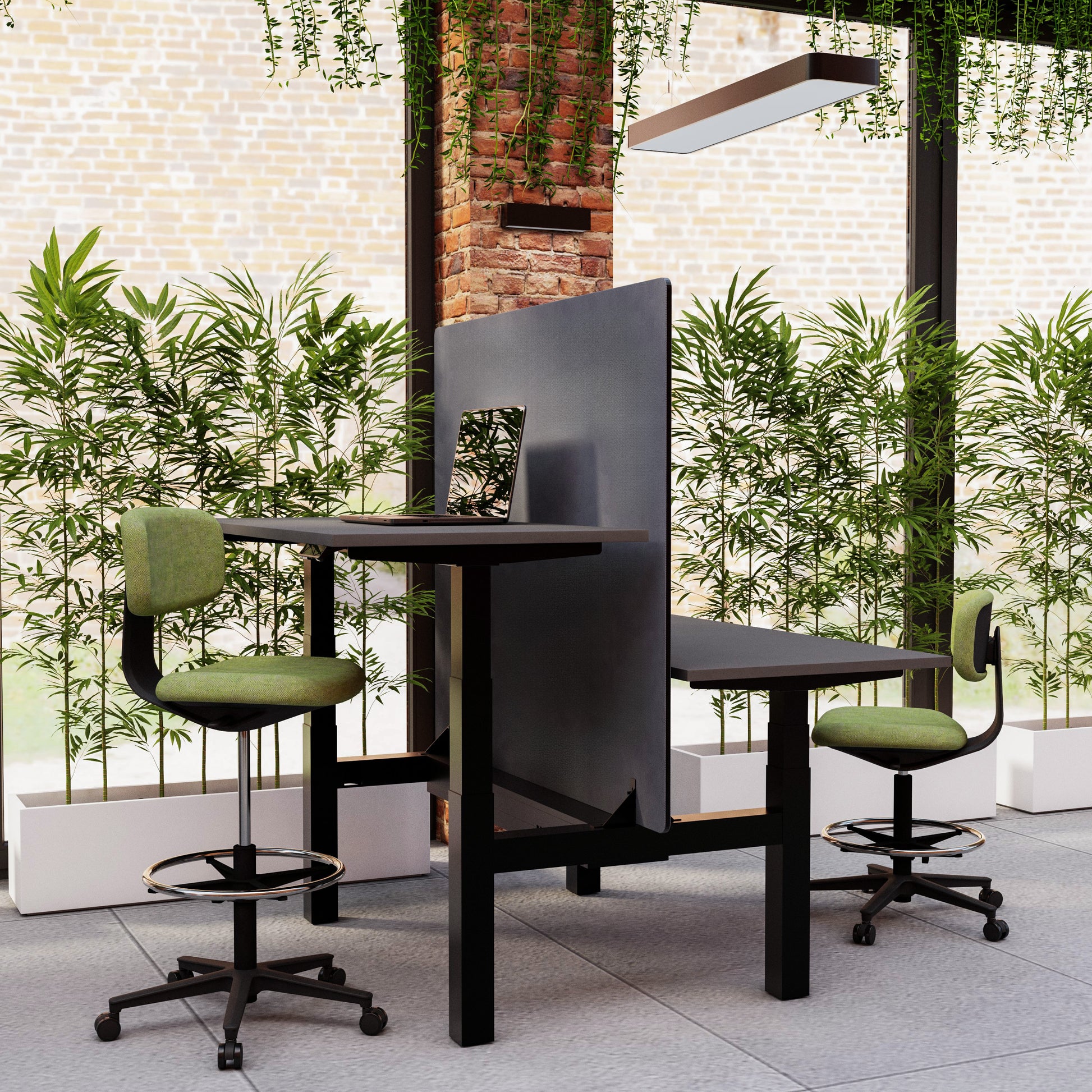 Galds Fino double 140/149,5 cm balts/bēšs - N1 Home