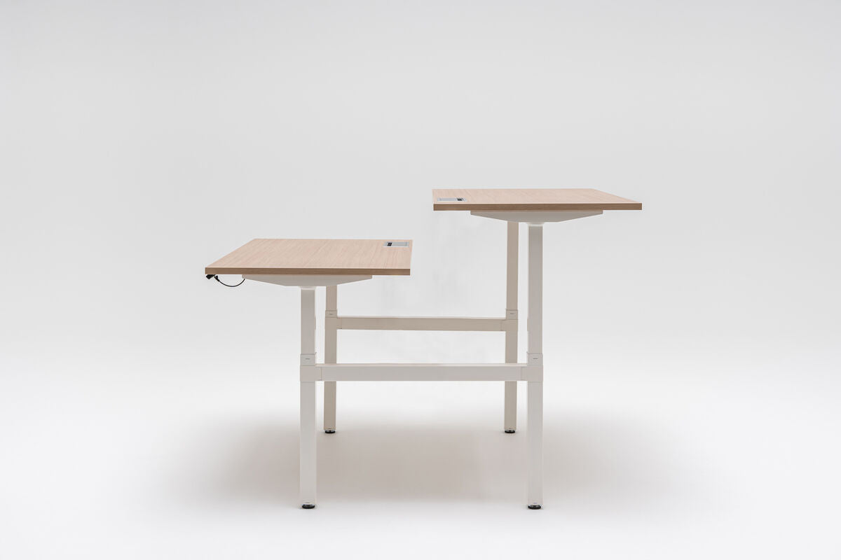 Galds Trok 120/149/70-120 cm balts - N1 Home