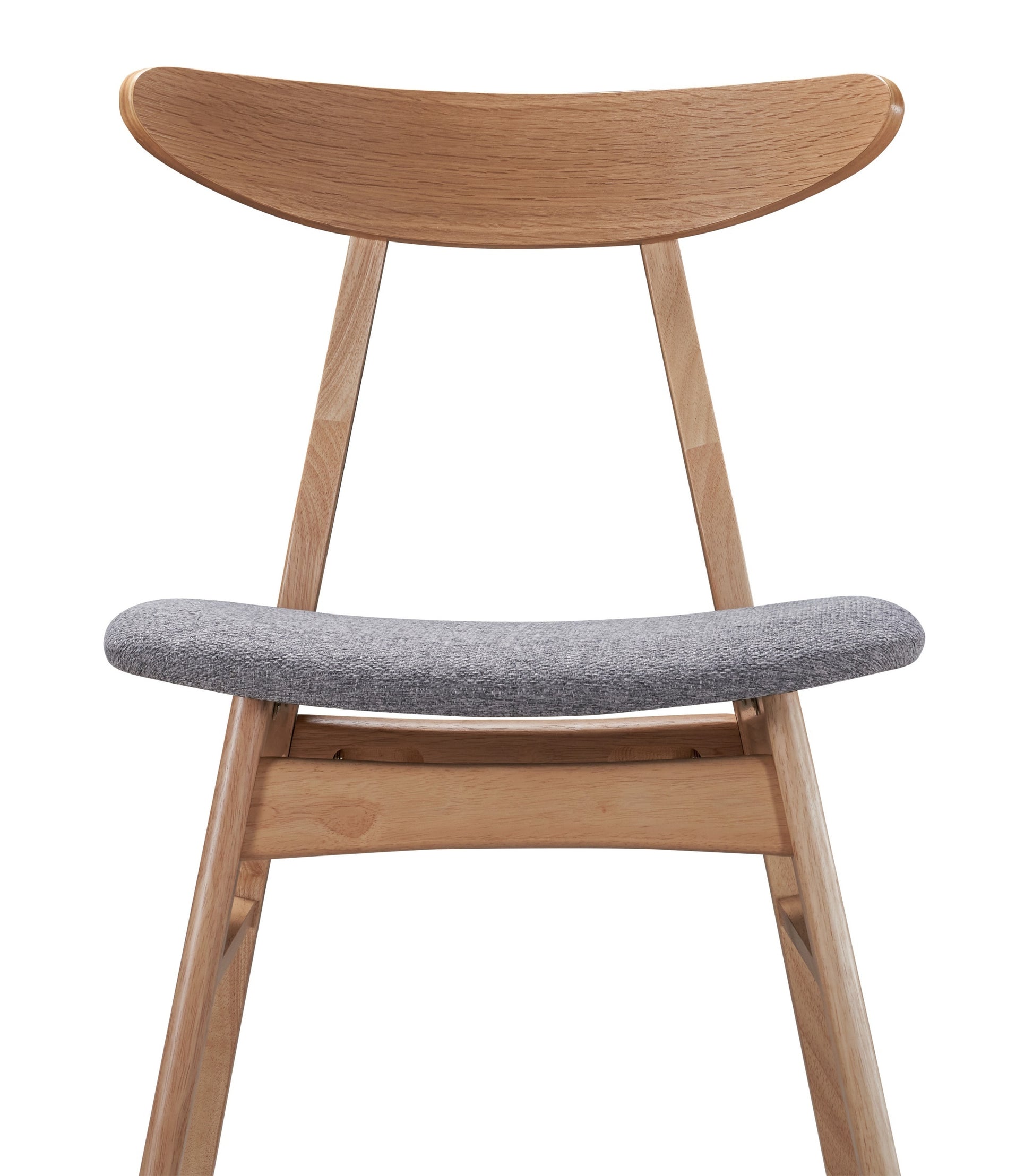 Krēsls Gudli 77/49/52 cm pelēks/ozols - N1 Home