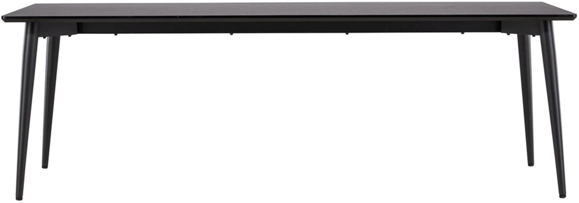 Galds Skalli 75/230/72 cm melns - N1 Home