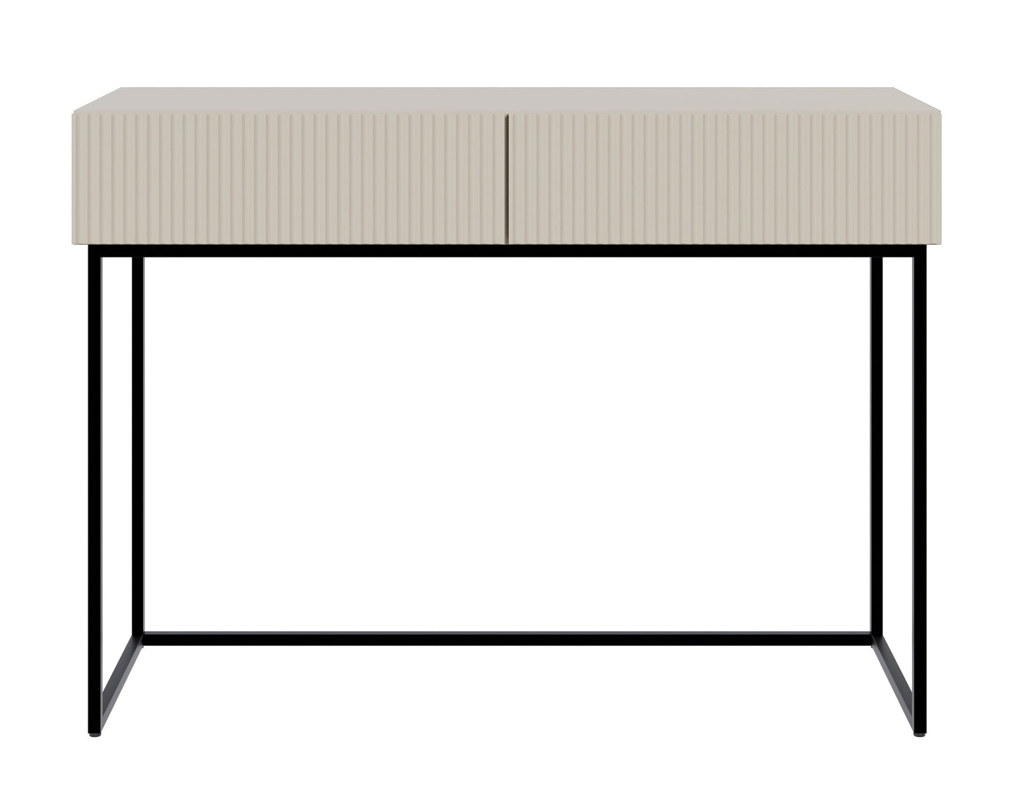 Konsole Velda 110/79/40 cm bēšs/melns