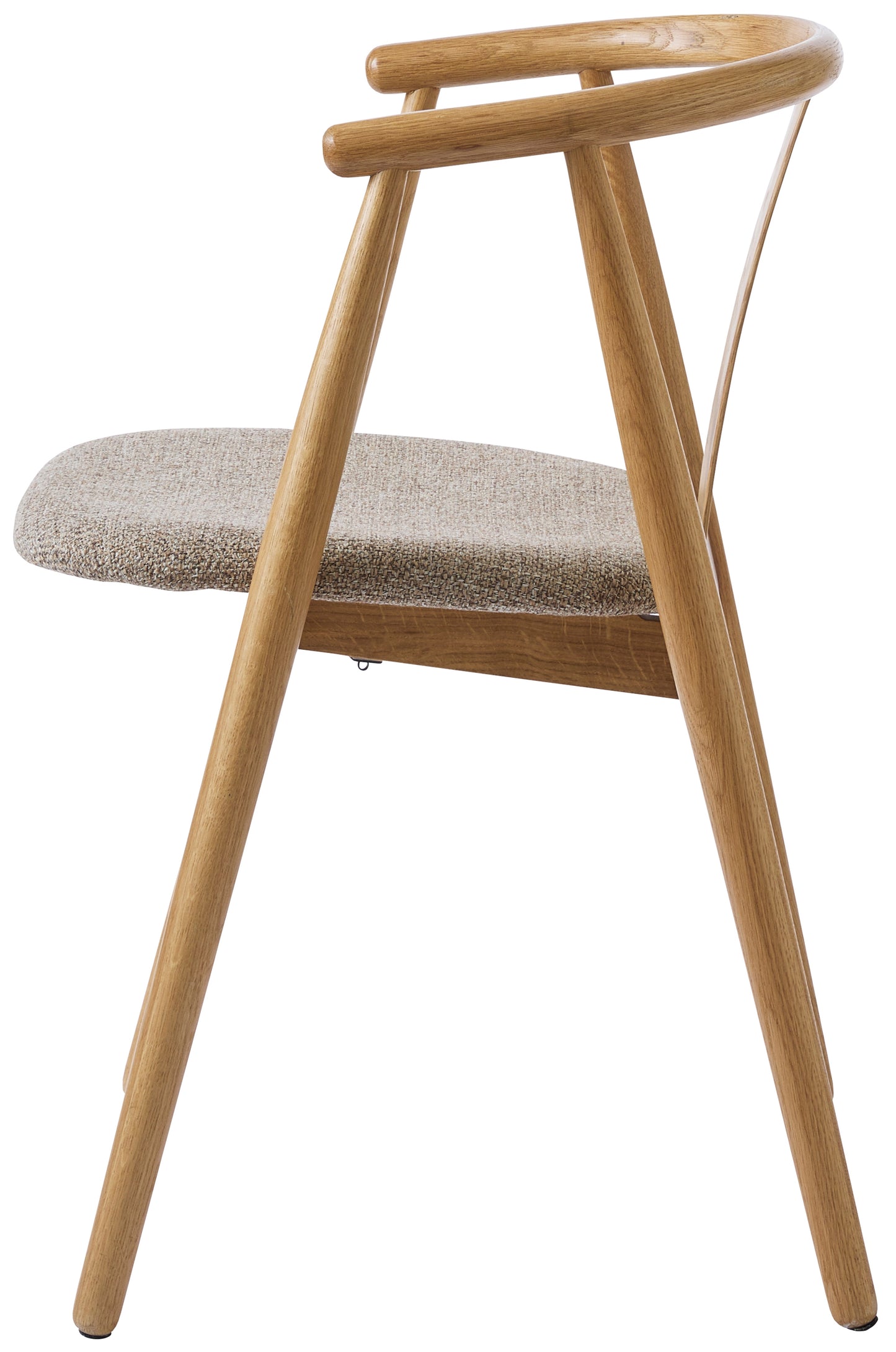 Krēsls Dabise 76/59/52 cm dabīgs ozols/pelēks - N1 Home