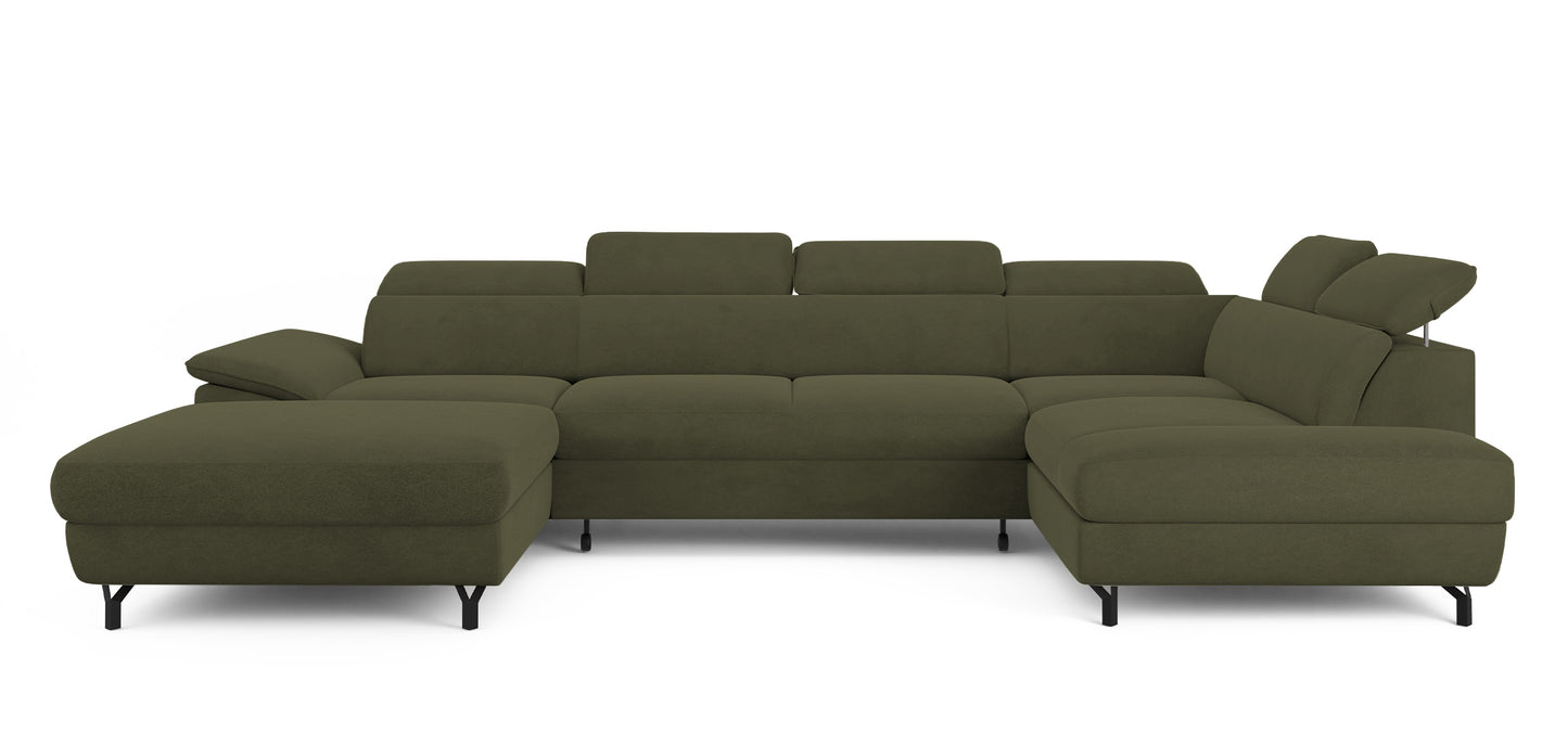 Dīvāns Lamigo U 80/333/203 cm Castel 39