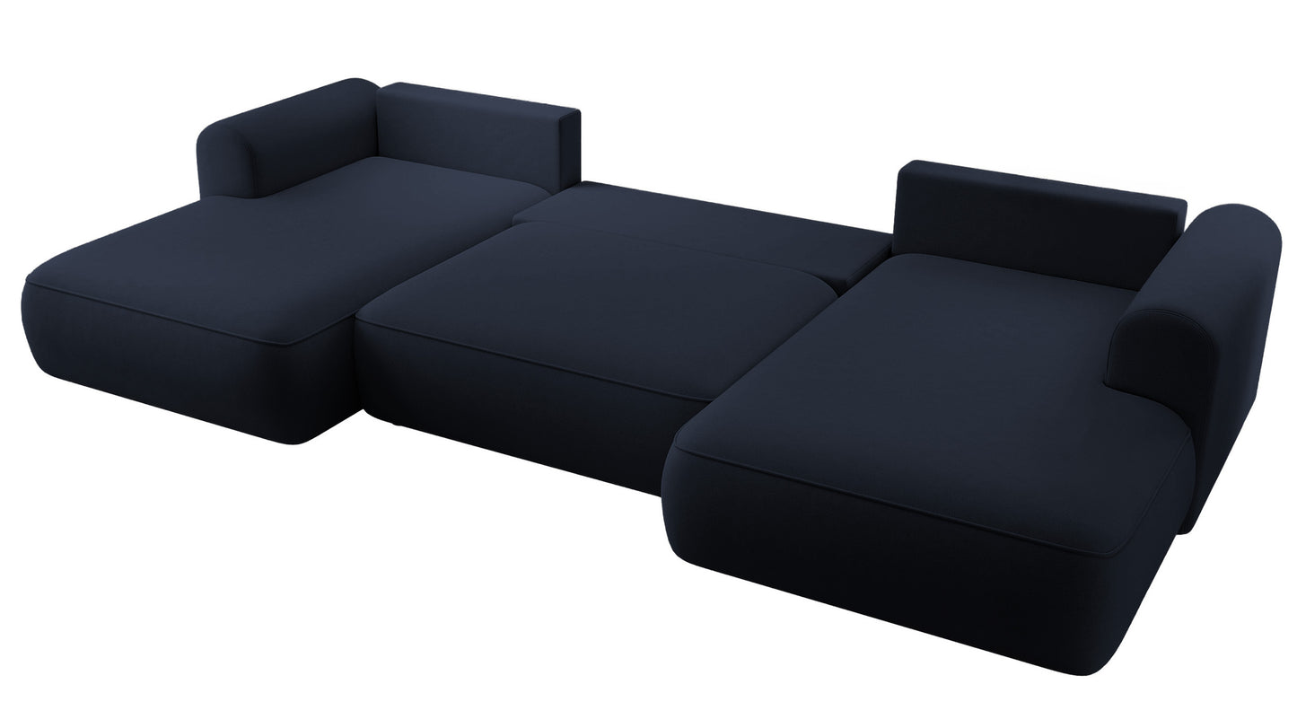 Dīvāns Ovors U 380/95/167 cm Castel 79 - N1 Home