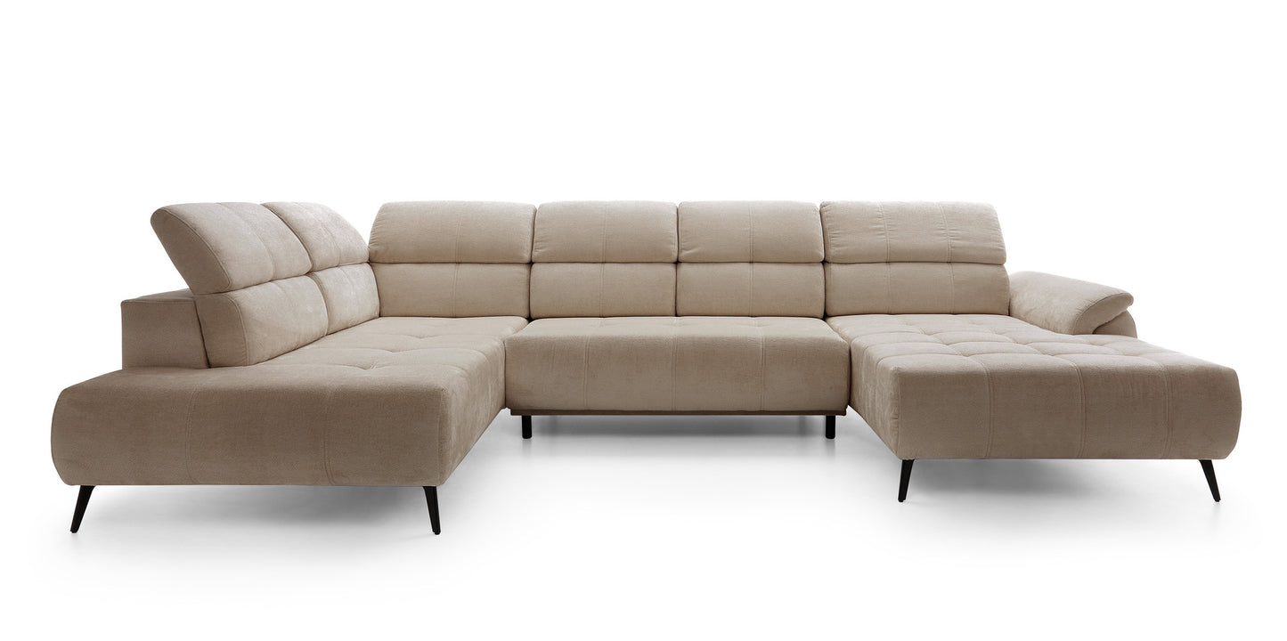 Dīvāns Matio U 98/375/208 cm Aphrodite 03 - N1 Home