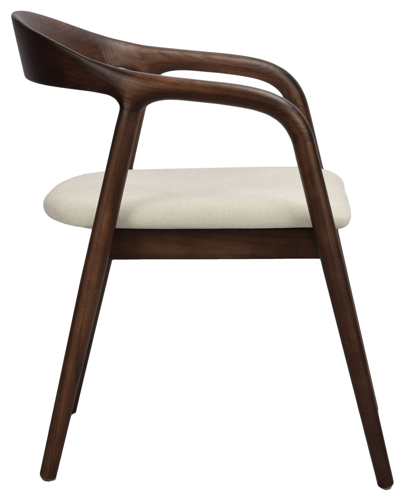 Krēsls Insi 73/56/56 cm rieksts/krēms - N1 Home