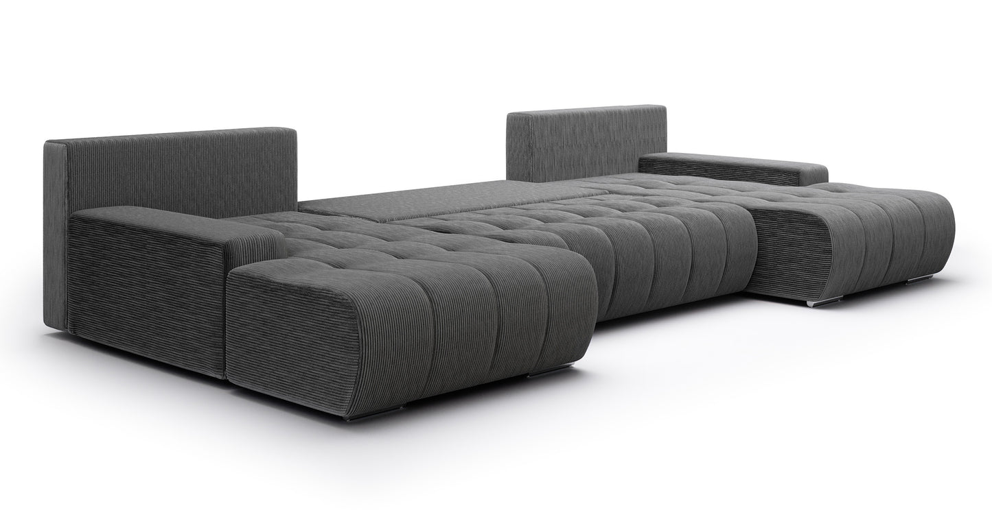 Dīvāns Magli U 85/350/185 cm Poso 60 - N1 Home