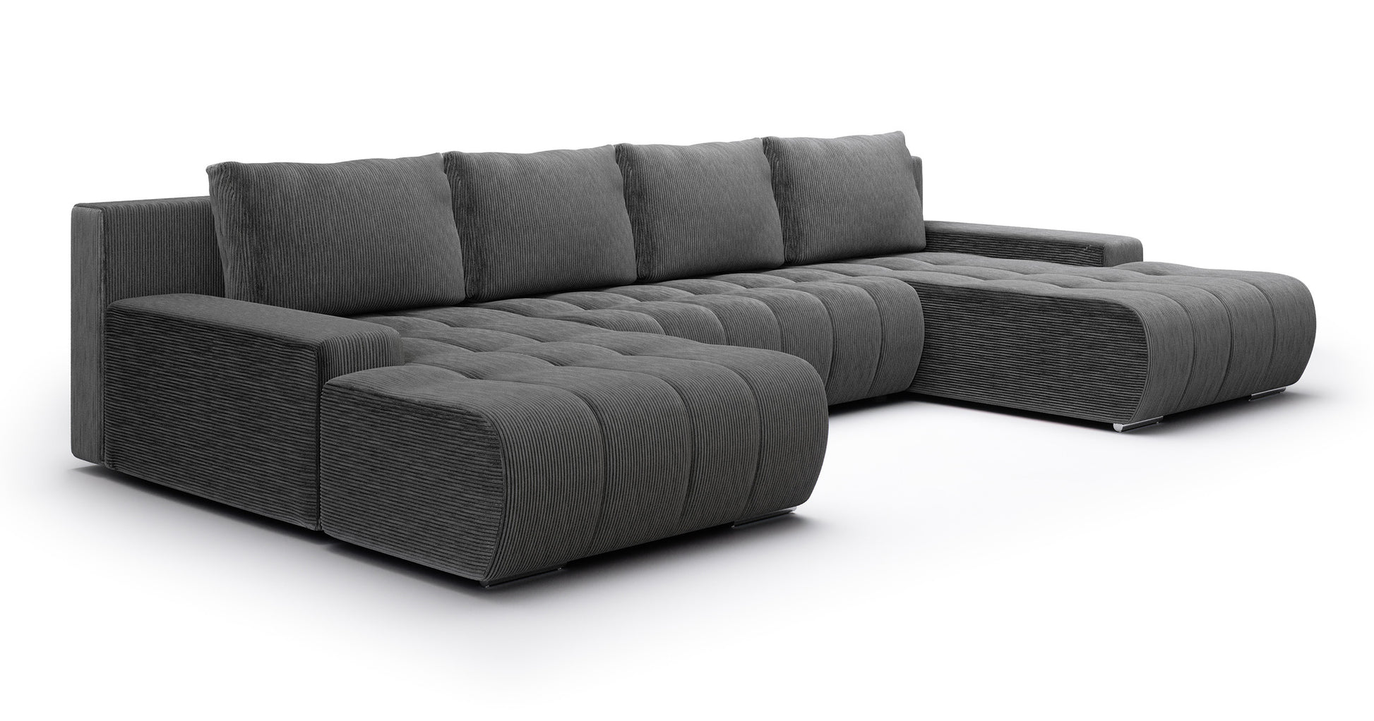 Dīvāns Magli U 85/350/185 cm Poso 60 - N1 Home