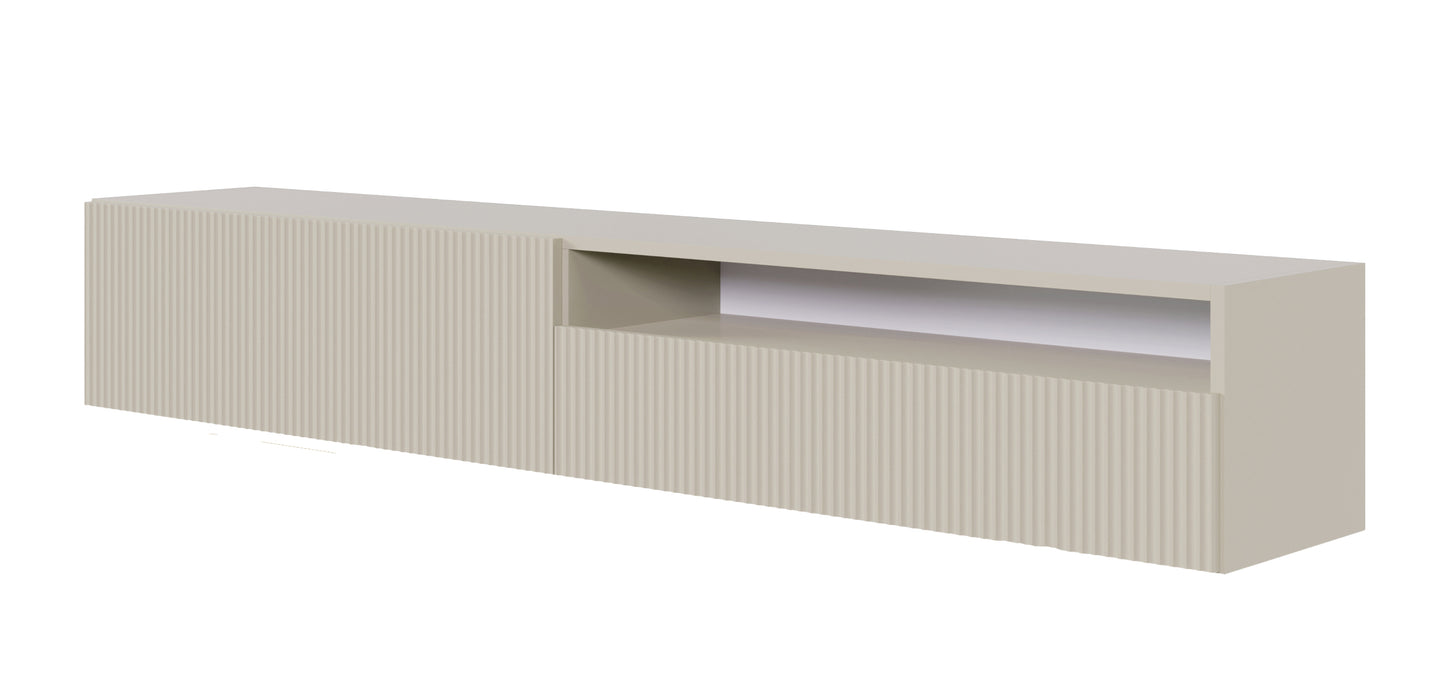 TV skapis Velda 175/28/31 cm bēšs