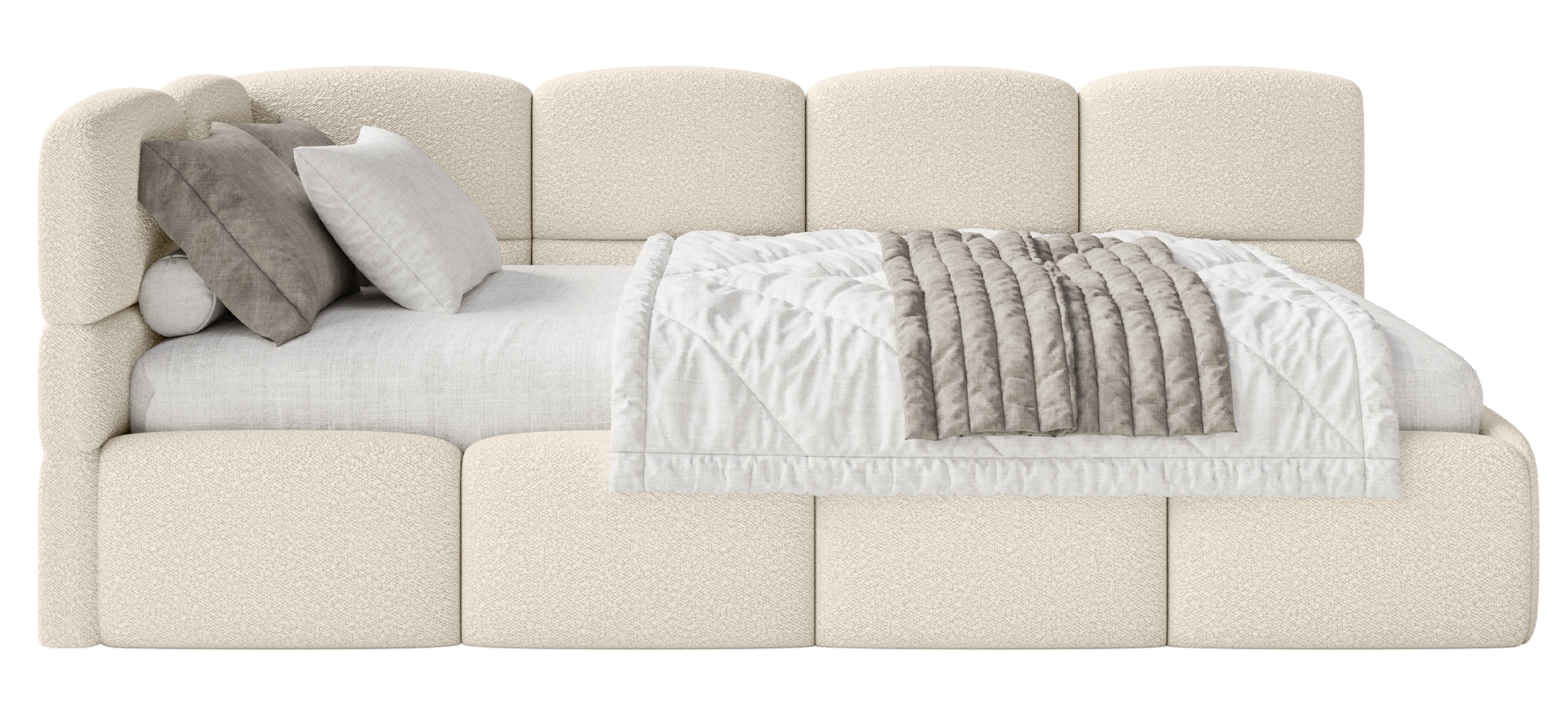 Gulta ar matraci Clod 220/88/110 cm Legend 02 - N1 Home