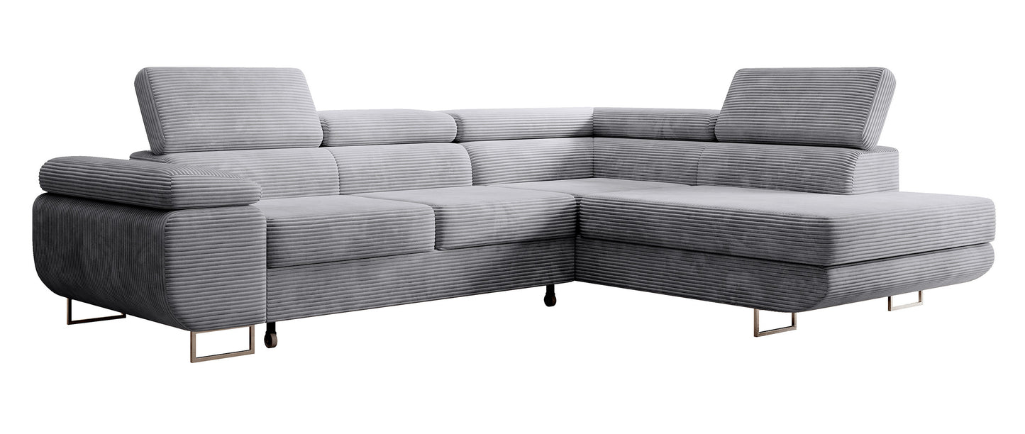 Dīvāns Steva 90/275/203 cm Poso 55 - N1 Home