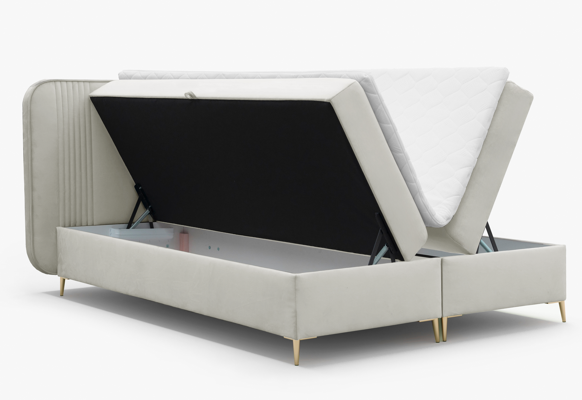 Kontinentālā gulta Clarens 140/160/180x200 cm Magic Velvet 2274 - N1 Home