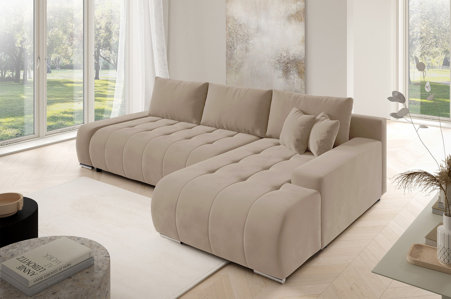 Dīvāns Magli 85/265/185 cm Royal Velvet 03