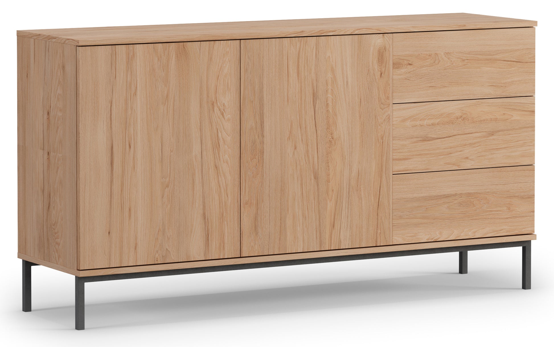 Kumode Polka 80/150/41 cm hikorijs - N1 Home