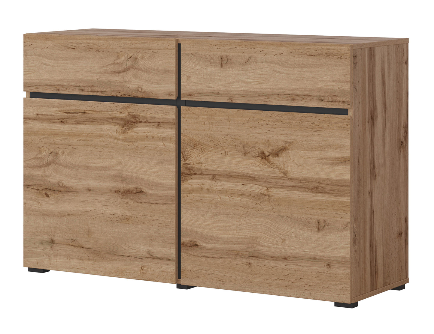 Kumode Kruzat 119/78/40 cm Votan ozols