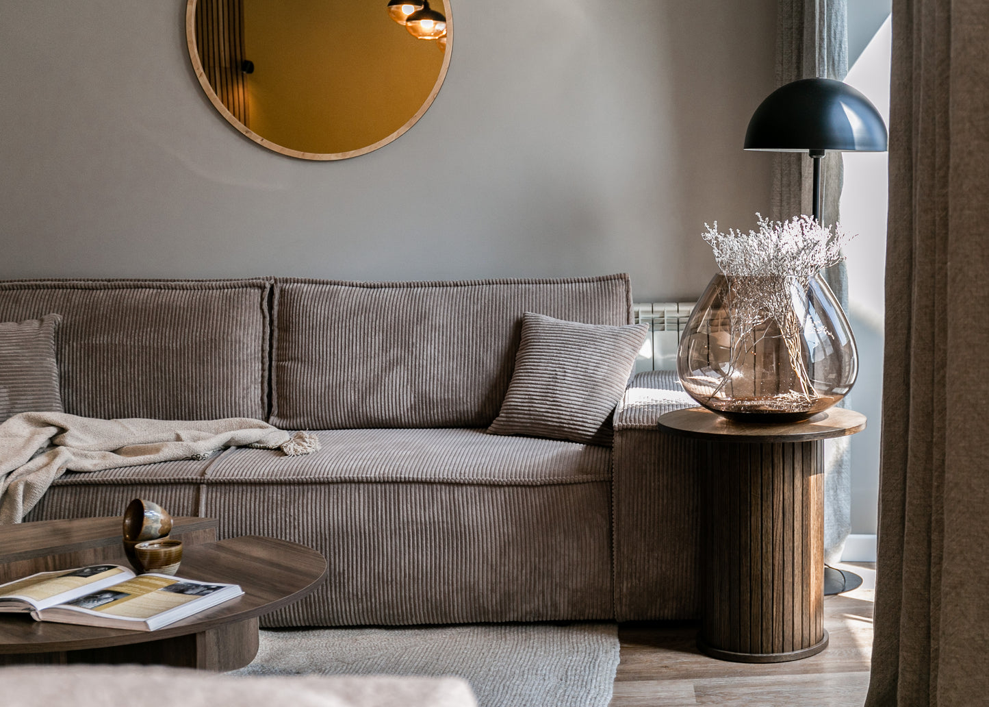 Dīvāns Fireza 275/102/85 cm Poso 02 - N1 Home