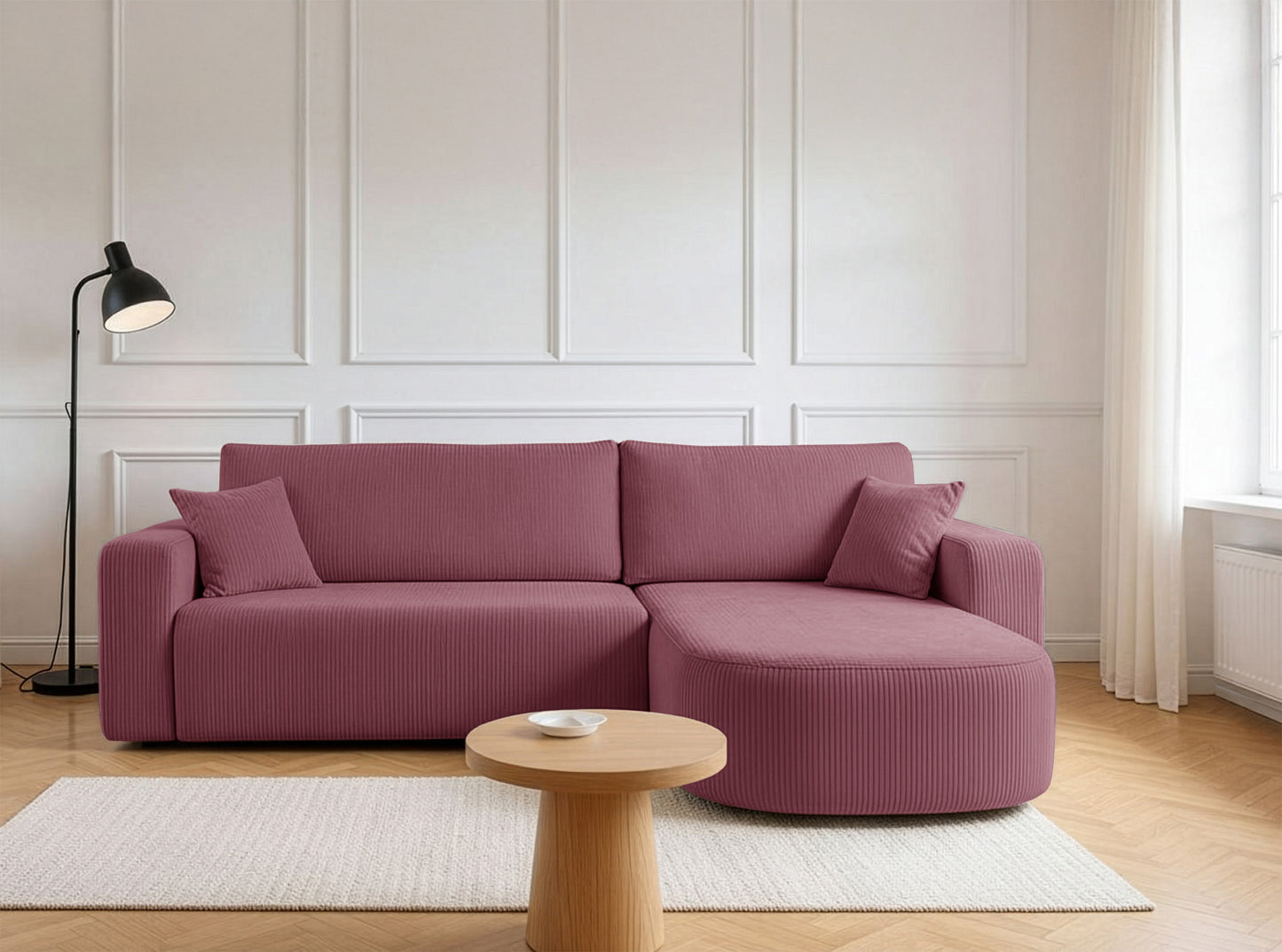 Dīvāns Teos 85/275/170 cm Poso 29 - N1 Home