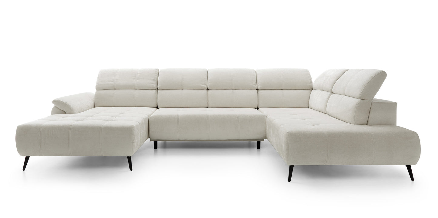 Dīvāns Matio U 98/375/208 cm Aphrodite 01 - N1 Home