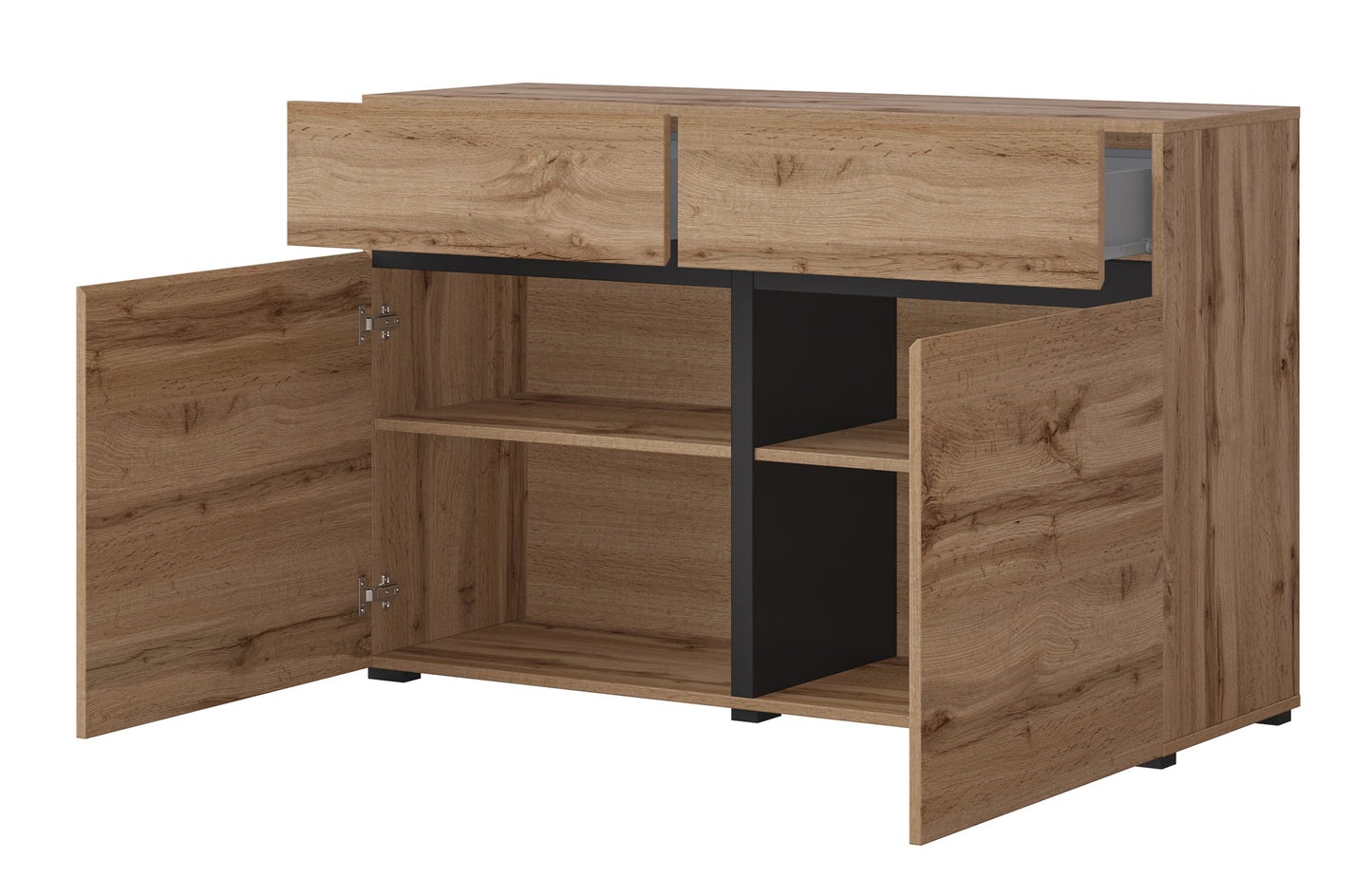 Kumode Kruzat 119/78/40 cm Votan ozols