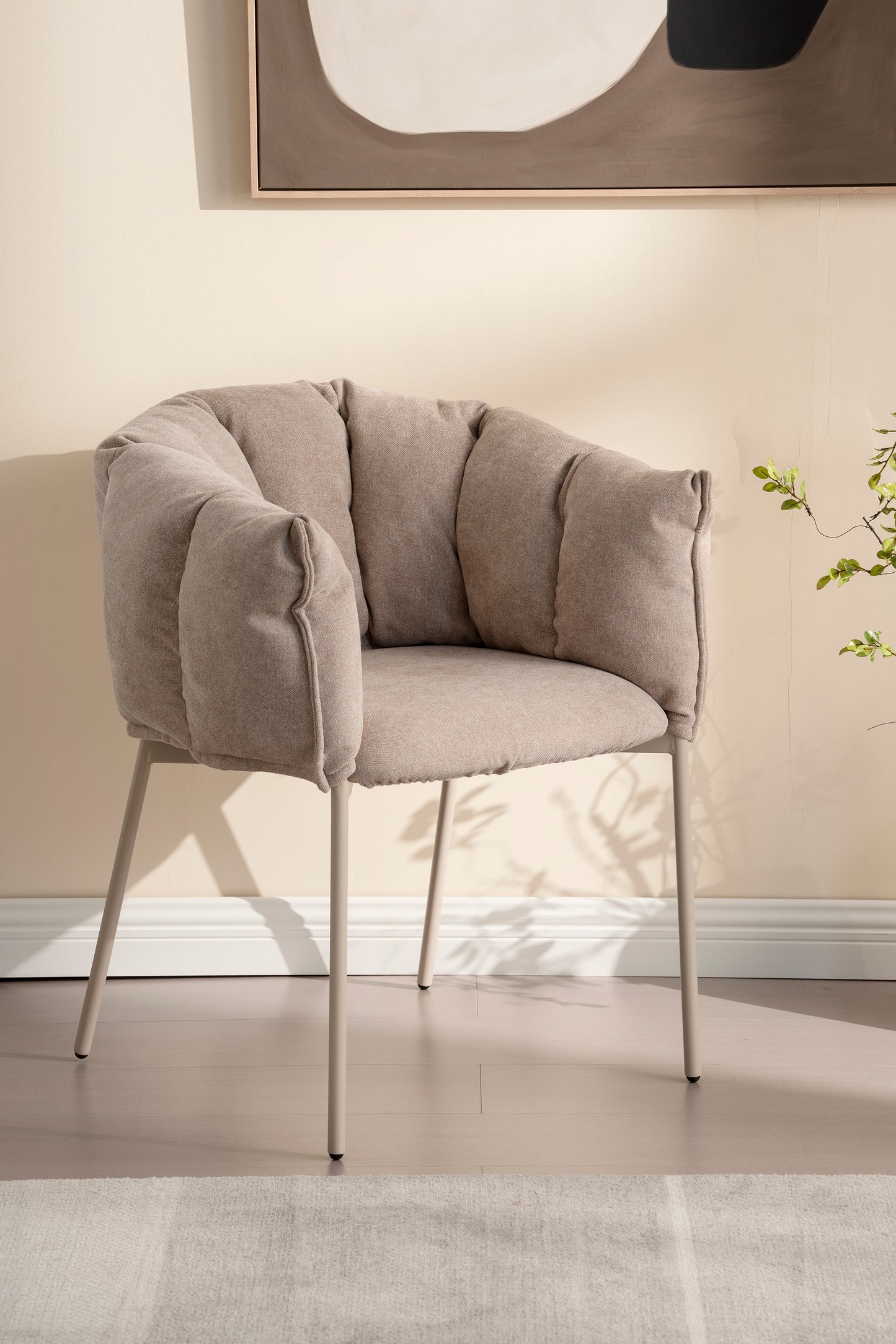 Krēsls Convi 80/70/60 cm bēšs - N1 Home