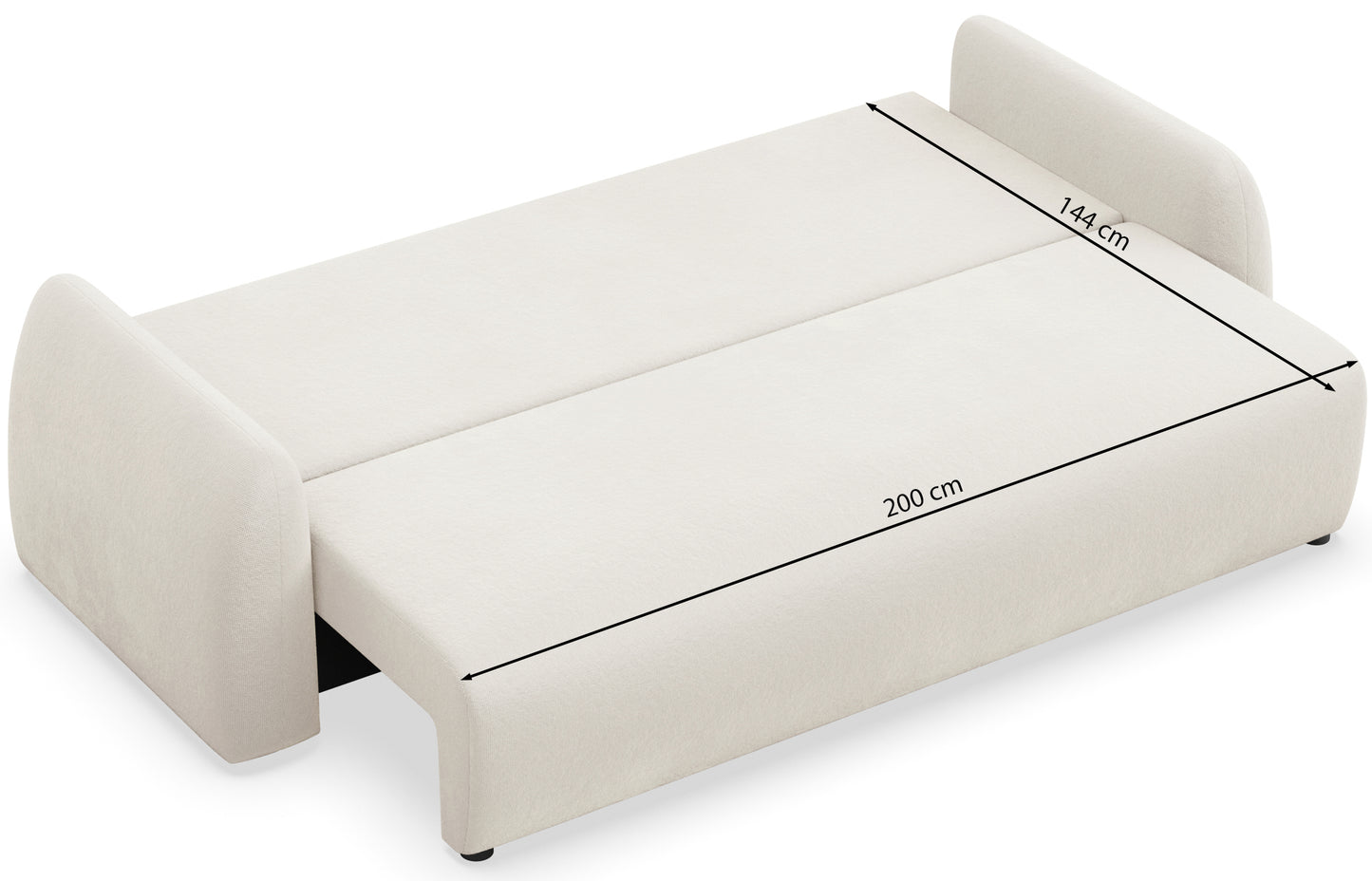 Dīvāns Nubo 244/85/93 cm Enjoy New Lux 58 - N1 Home