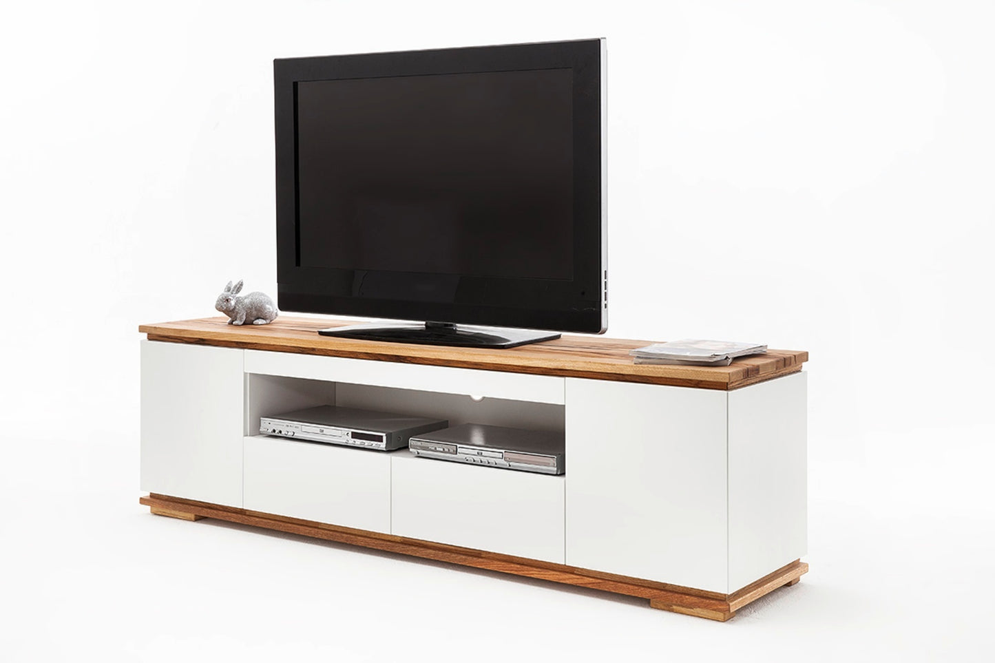TV skapis Brido 202/54/40 cm balts