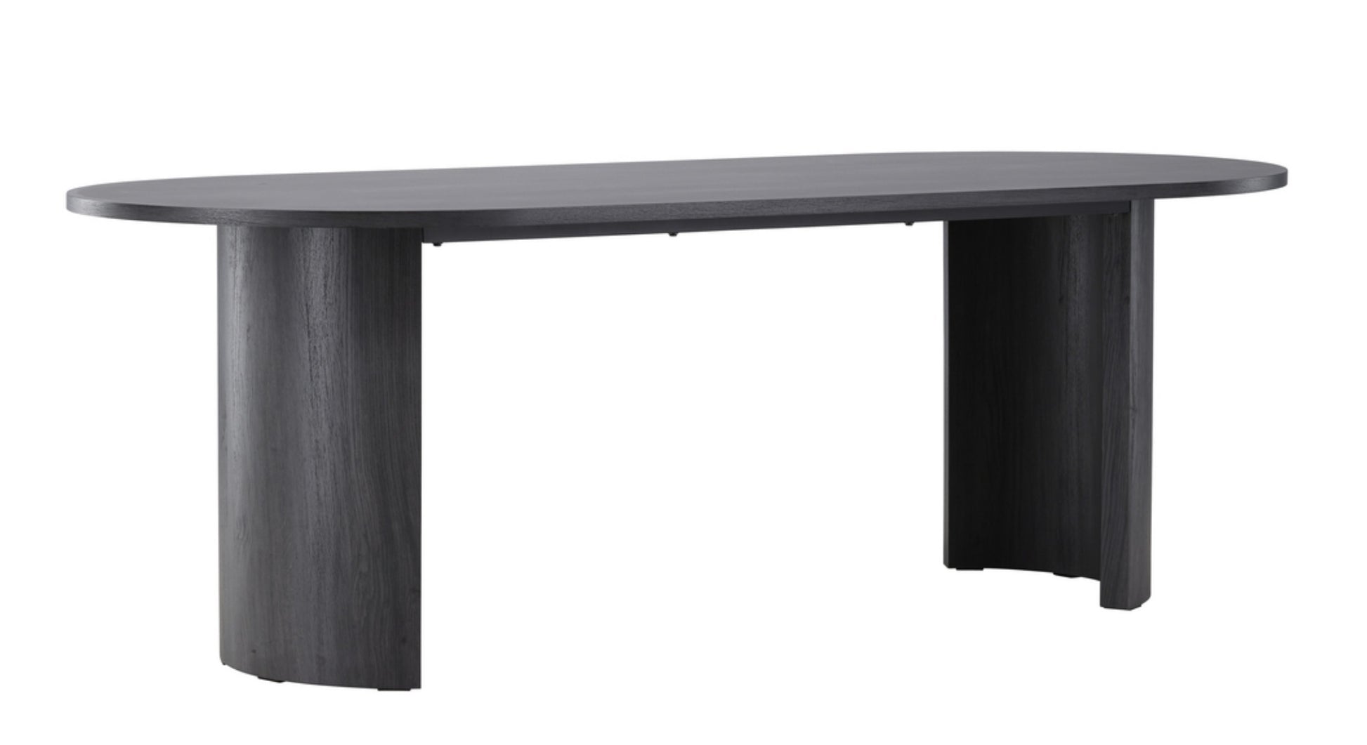 Galds Grundar 75/100/220 cm melns - N1 Home