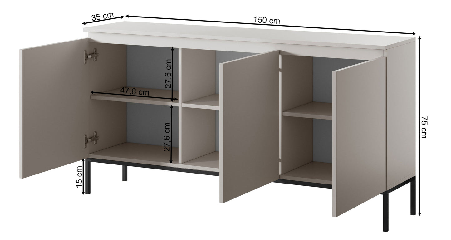 Kumode Bommo 150/75/35 cm kašmirs