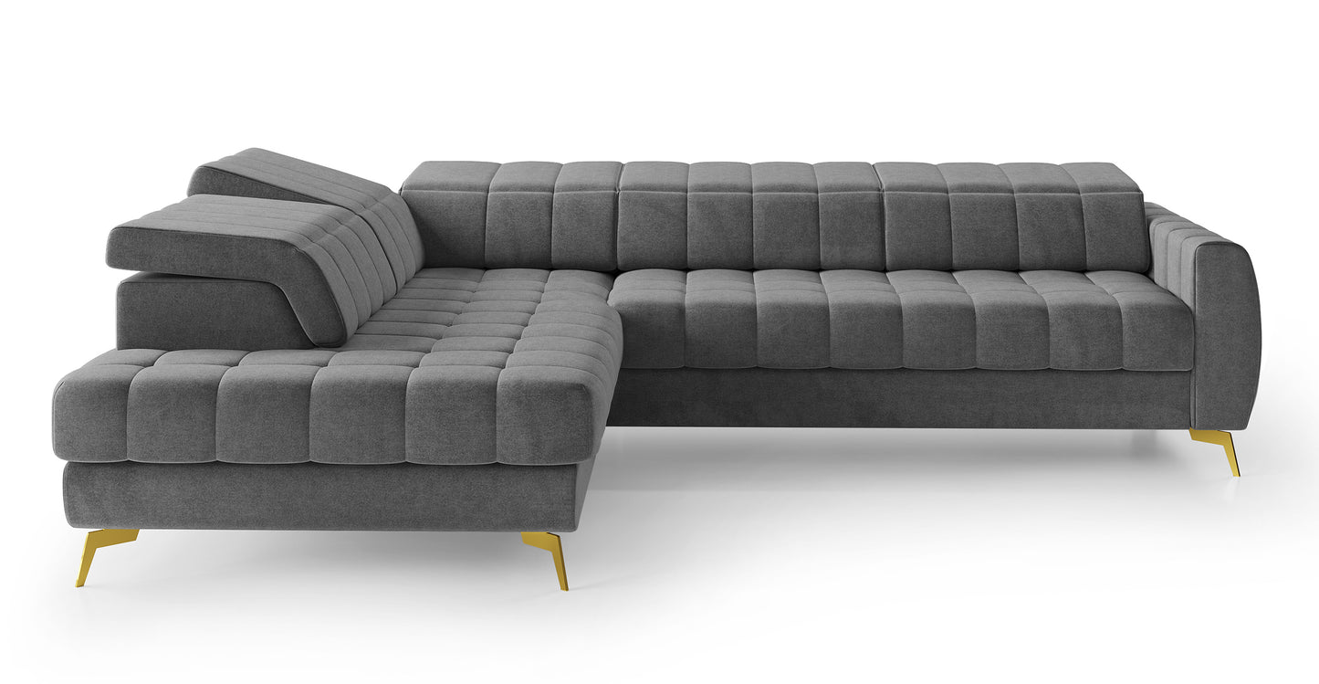 Dīvāns Perso 70/263/208 cm Castel 93 - N1 Home