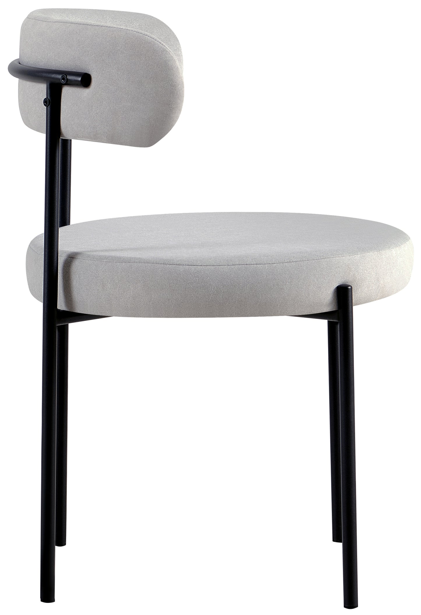 Krēsls Femisa 77/50/55 cm pelēks/melns - N1 Home