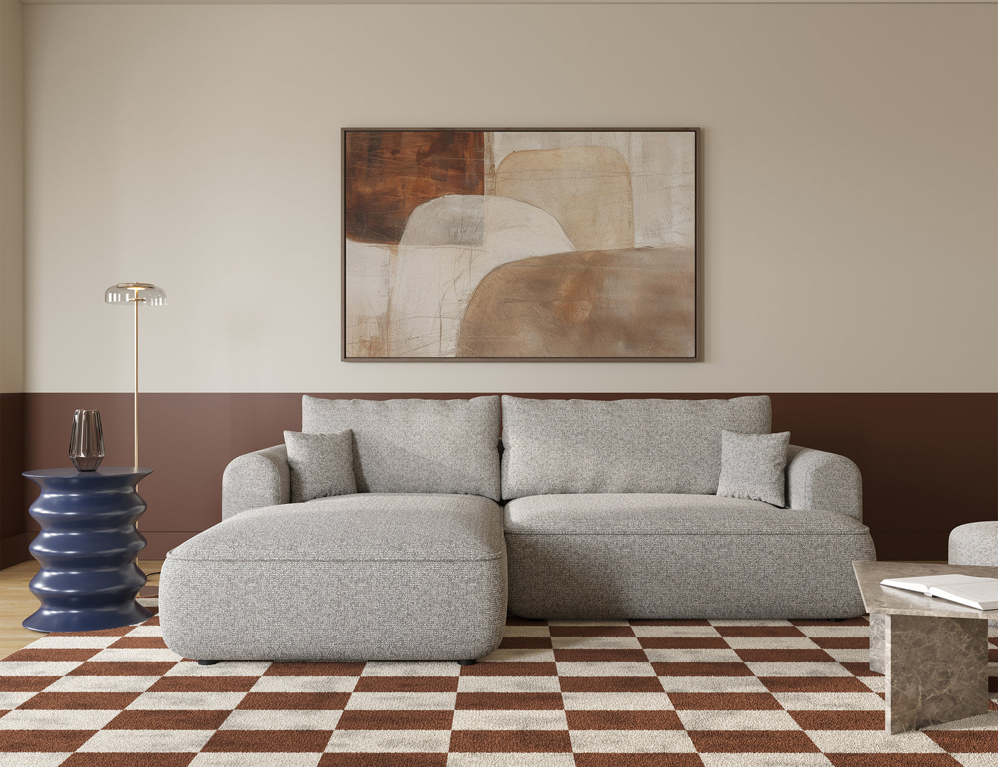 Dīvāns Ovors 260/93/165 cm Puente 09 - N1 Home