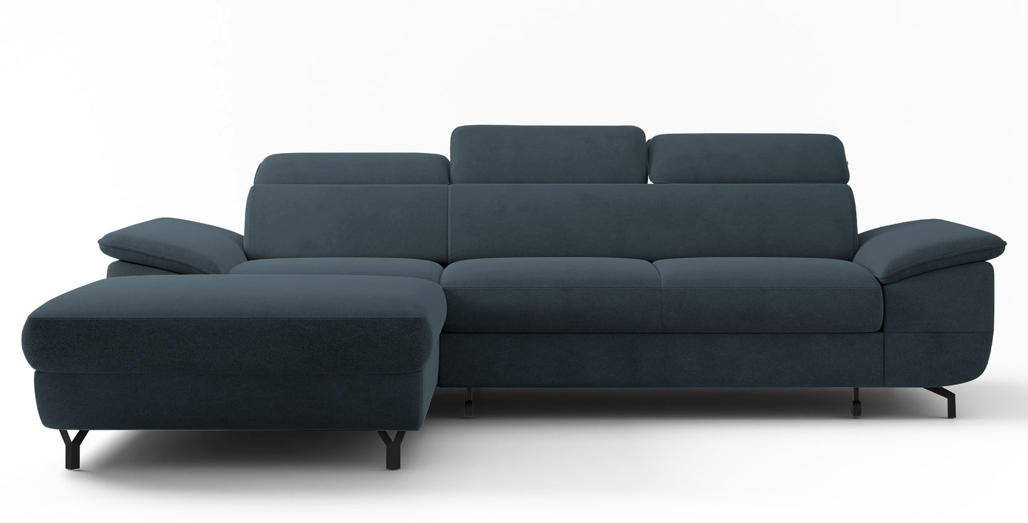 Dīvāns Lamigo L 80/268/203 cm Castel 79