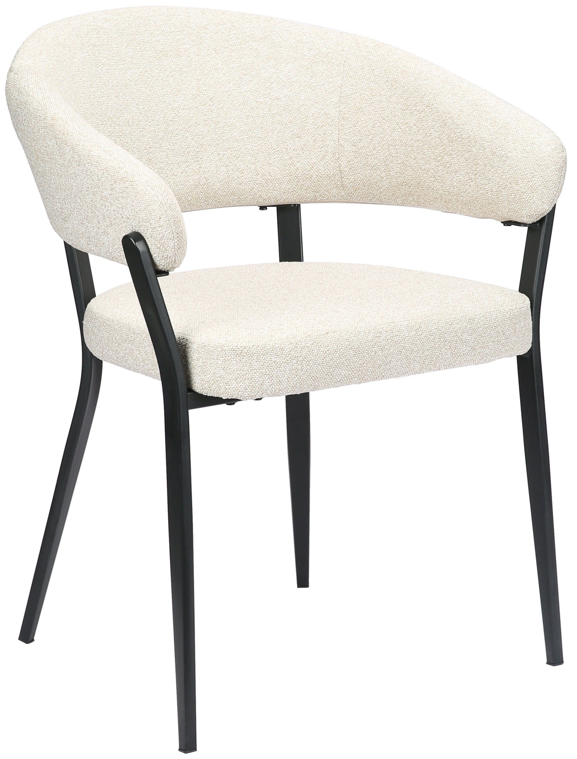 Krēsls Corals 76.5/59/57 cm bēšs bukle - N1 Home