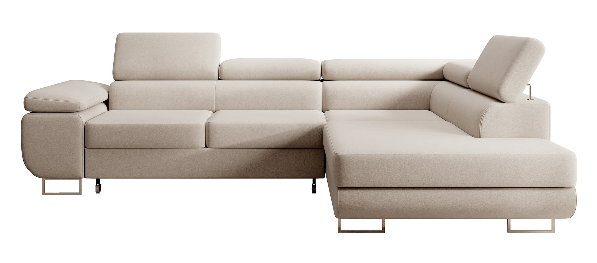 Dīvāns Steva 90/275/203 cm Castel 03 - N1 Home