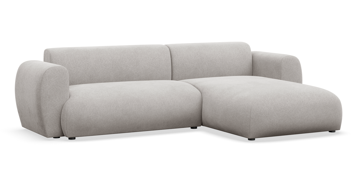 Dīvāns Emil 74/262/156 cm Misterio 80