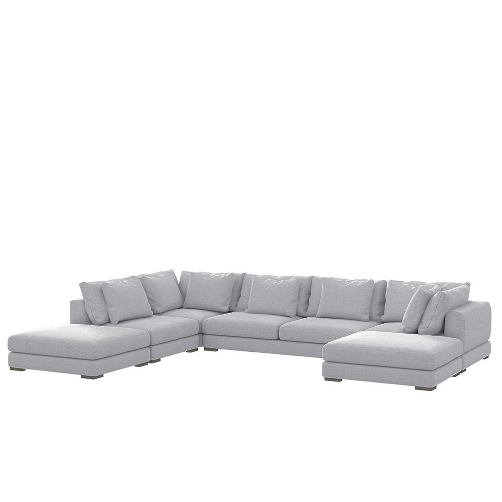 Dīvāna Milia U 87/429/307 cm Storm 81 - N1 Home